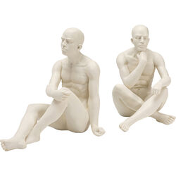 Bookend Meditating Man (2/Set)