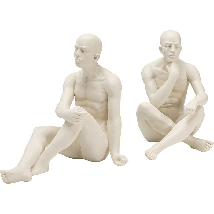 Sujetalibros Meditating Man (2/Set)