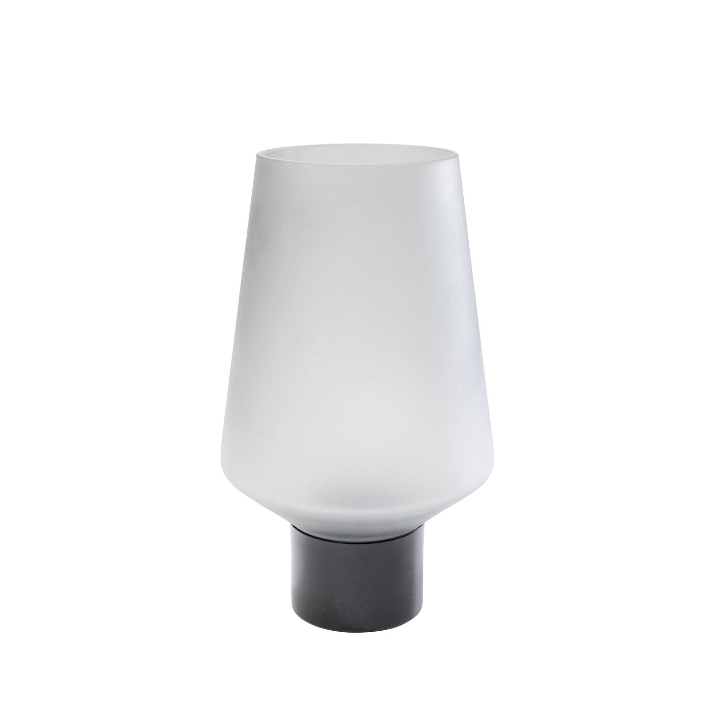 Jarrón Noble Ring gris Matt 26cm