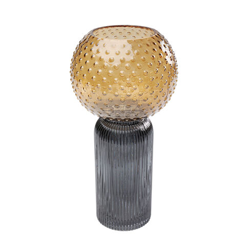 Vase Marvelous Duo Amber Grey 31cm