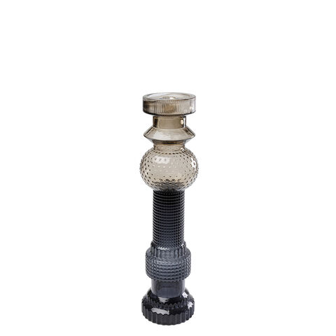 Candle Holder Marvelous Duo Brown Grey 49cm