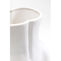 Vase Donna Weiß 40cm