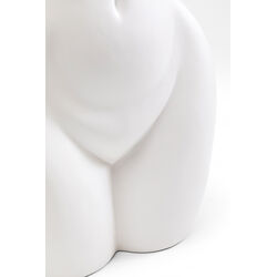 Vase Donna blanc 40cm