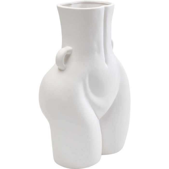 Vase Donna blanc 40cm