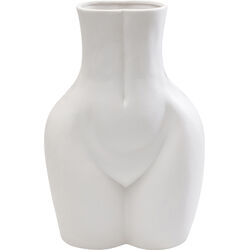 Vase Donna Weiß 40cm