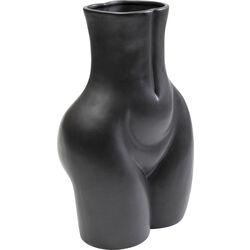 Vase Donna Schwarz 40cm