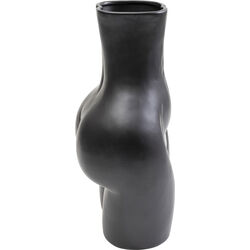 Vase Donna Schwarz 40cm