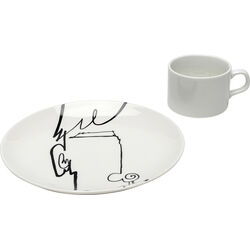 Tasse à café Viso Uomo (2/pcs)