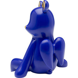 Figura deco Sitting Squirrel azul 20cm