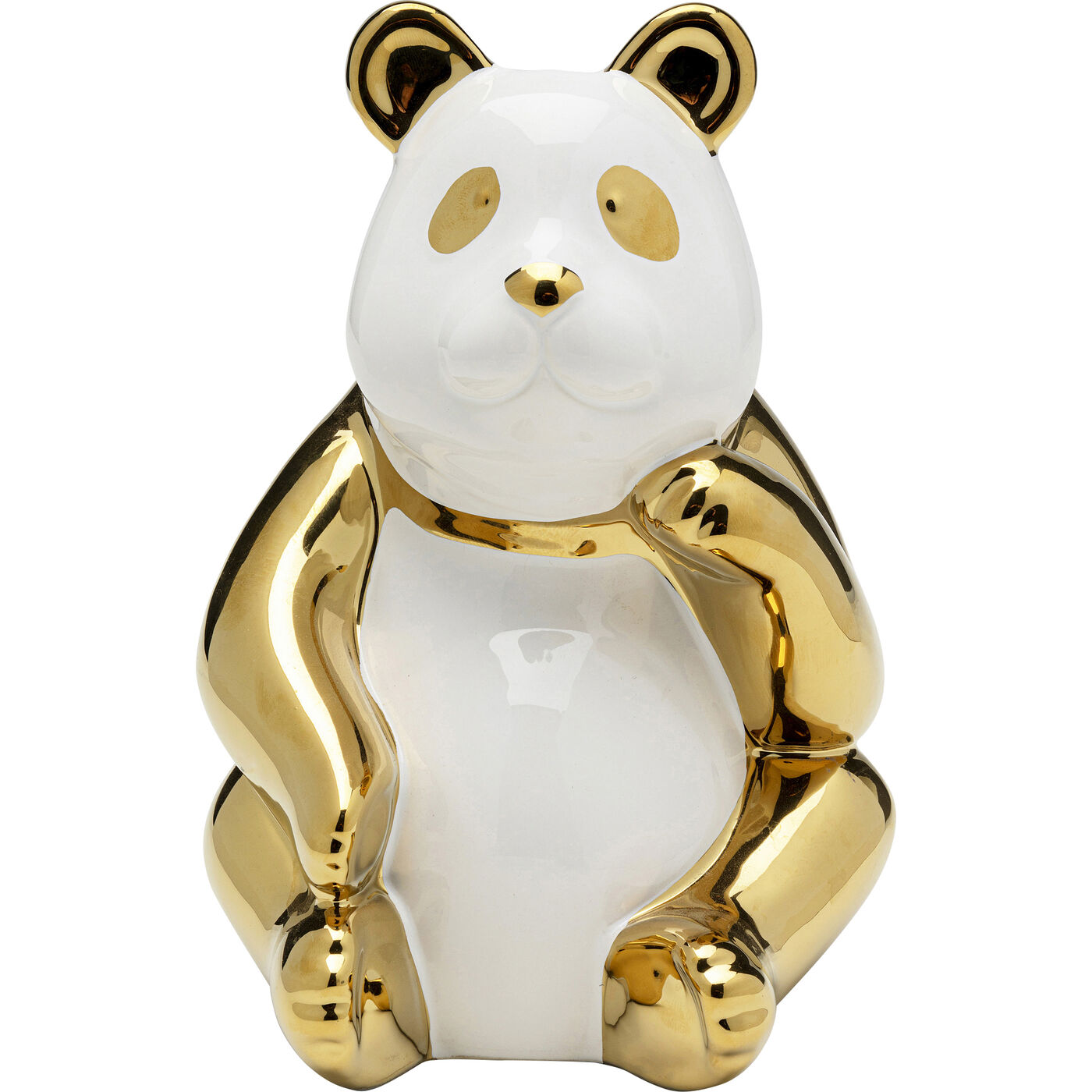 [55047] Figura deco Panda dorado 19cm