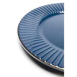 Assiette Muse bleu Ø20cm