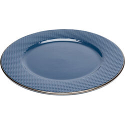 Assiette Muse bleu Ø20cm