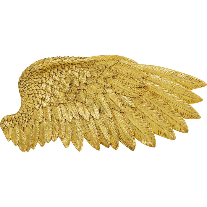 Wooden Plate 090 Angel Wings 2 pcs