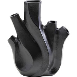 Vase Flame Black 25cm