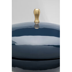 Boîte décorative Salome bleu 24cm