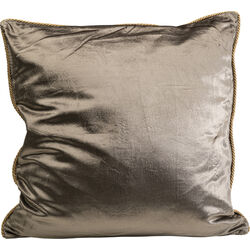 Cushion Glitter Dragenfly Brown 40x40cm