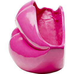 Vase Lips Pink 28cm