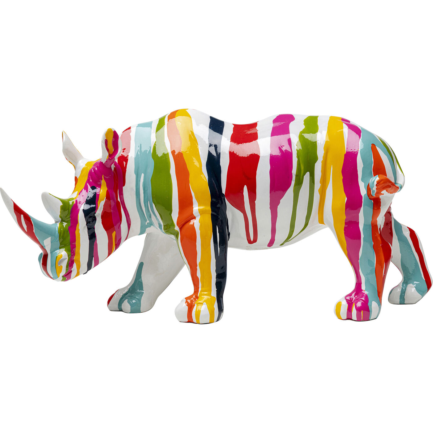 [55289] Figura deco Rhino Holi 18cm