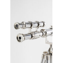 Oggetto decorativo Telescope argento125cm