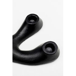 Candle Holder Corallo Black 4cm