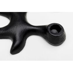 Candle Holder Corallo Black 4cm