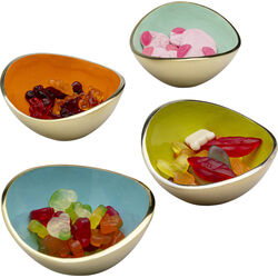 Deco Bowl Samba Colore Plain (4/Set)