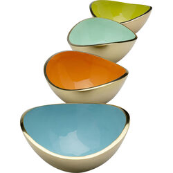 Deco Bowl Samba Colore Plain (4/Set)