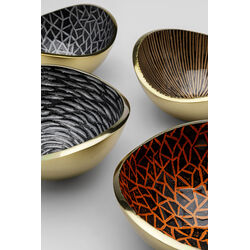 Deco Fuente Samba Colore Crackle (4/Set)