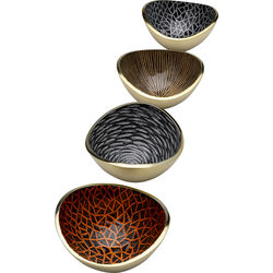 Deco Fuente Samba Colore Crackle (4/Set)