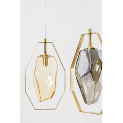 Pendant Lamp Diamond Fever Dining Brass 110cm