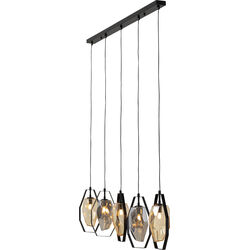 Hängeleuchte Diamond Fever Dining Schwarz 110cm
