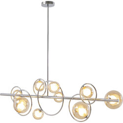 Pendant Lamp Universe Chrome 110cm