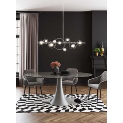 55402 - Pendant Lamp Universe Chrome 110cm