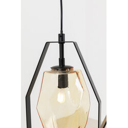 Hängeleuchte Diamond Fever Dining Schwarz 17cm