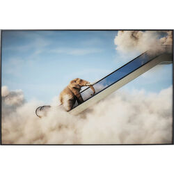 Framed Picture Elephant In The Sky 150x100cm