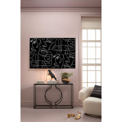 Framed Picture Faccia Arte Drawing 150x100cm