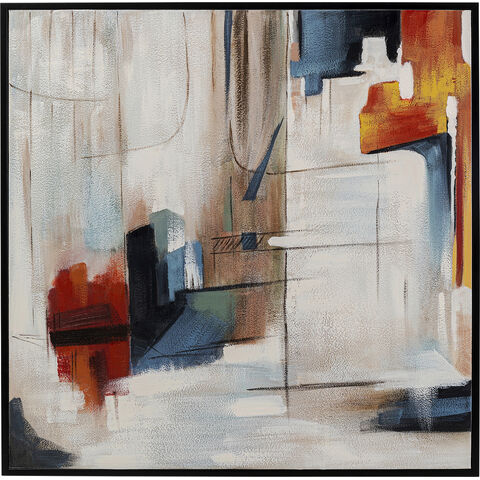 Framed Picture Visione Obliquo 100x100cm