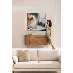 55432 - Framed Picture Visione Front 100x100cm