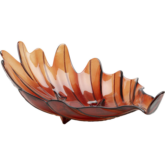 Deko Schale Leaf Rot 14cm