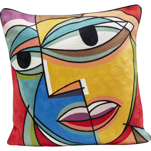 Coussin Faccia Arte Colore Left 50x50cm