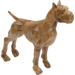 Figurine décorative Bulldog Wood 70x78cm