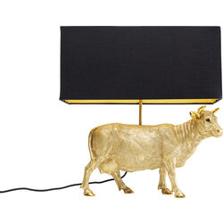 Lámpara mesa Cow Dorado 52cm