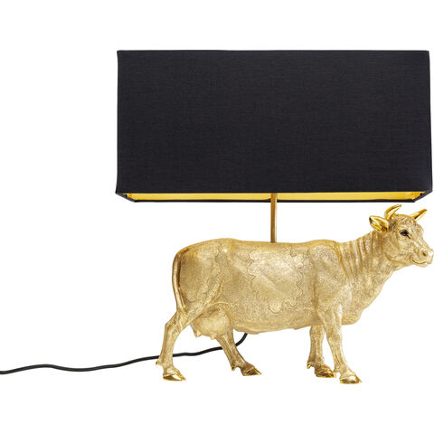 Lampe à poser Cow doré 52cm
