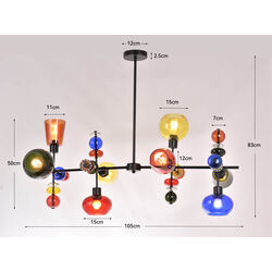 Hängeleuchte Mazzo Otto 105cm