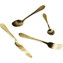 55625 - Cutlery Cucina Gold Matt (16/part)
