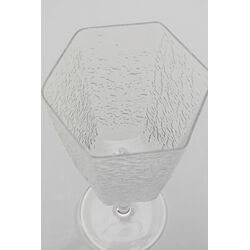 Red Wine Glass Cascata Clear