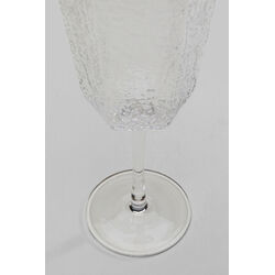 Red Wine Glass Cascata Clear