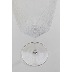 White Wine Glass Cascata Clear