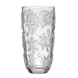 55640 - Water Glass Ice Flowers Clear