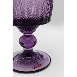 Verre à vin Fogli violet